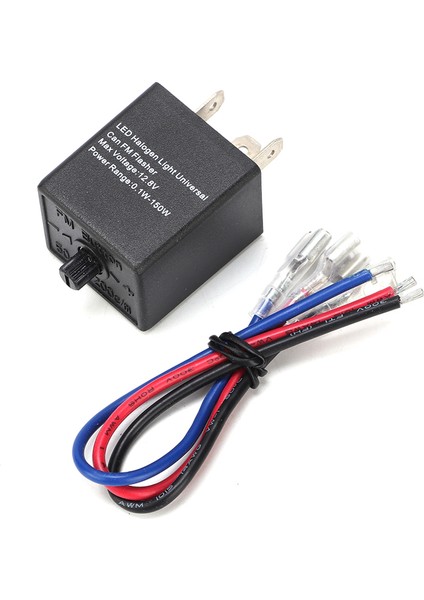 Evrensel 12V Motosiklet Ayarlanabilir LED Dönüş Sinyali Flaşör Işık Flaşör Rölesi (Yurt Dışından) modelleri