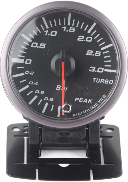 2.5 Inç 60MM 3.0 LED Araç Modifikasyonu Turbo Boost Ölçer Ölçer Pointer DC12V (Yurt Dışından) fiyatları