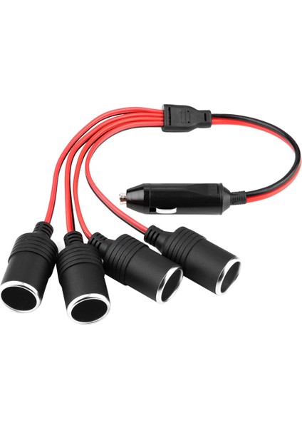 Yüksek Güç 4 Yollu Araç Şarj Çakmak Priz Splitter Adaptörü (Yurt Dışından) fırsatları