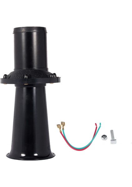 12 V 110DB Oto Araba Kamyon Antik Vintage Eski Stil Boynuz Siren Ahh-Ooo-Gah Ahooga Ooga Siyah (Yurt Dışından)