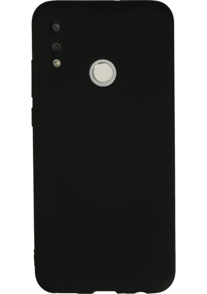 Huawei P Smart 2019 Kılıf Nano Içi Kadife Silikon - Siyah Svlrs