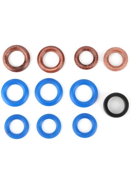 11 Adet Set Conta Halkası Boya Makinesi Tamir Kiti O'ring 244194 Havasız Boya Pompası Için Fit (Yurt Dışından)