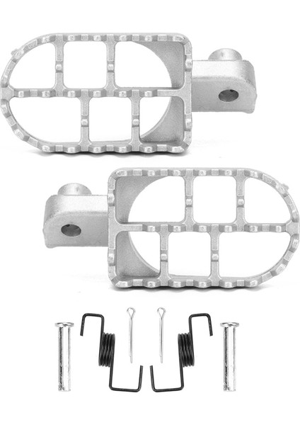 Alüminyum Motosiklet Ayakliklari Ayak Istirahat Pedalı Fit Için Kawasaki KLX110 KLX110L KLX125 (Yurt Dışından)