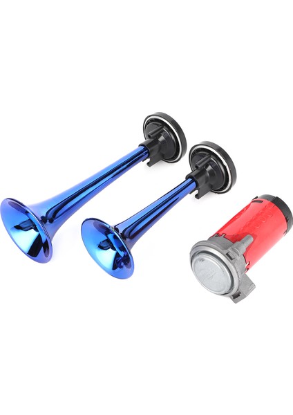 12V Havalı Korna 178DB Yüksek Sesle Ses Çift Trompet Hava Kompresörü Araba Motosiklet Tekne Kamyon (Yurt Dışından) modelleri