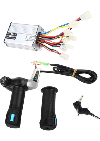 48V 1000W Elektrikli Bisiklet Motoru Fırçalanmış Hız Kutusu Denetleyicisi ile Gaz Salıncak Kavrama Aksesuarı (Yurt Dışından)