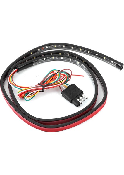49 Inç LED IP65 Bagaj Kapağı Şerit Aydınlatma Çubuğu Çift Renkli Fren Dönüş Sinyal Lambası Drl Manyetikler Kamyon Römorkları (Yurt Dışından)