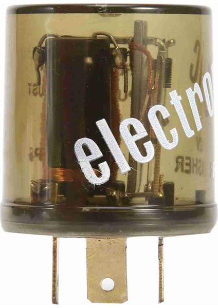 3-Pin 12V 20A Yuvarlak Stil Dönüş Sinyali LED Flaşör Rölesi Honda Için Uygun (Yurt Dışından)