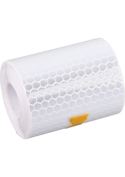 3 Metre * 5cm Araba Vücut Yansıtıcı Bant Şeridi Çıkartmalar Güvenlik Uyarı Çıkartması Trim (Beyaz) (Yurt Dışından) fiyatları