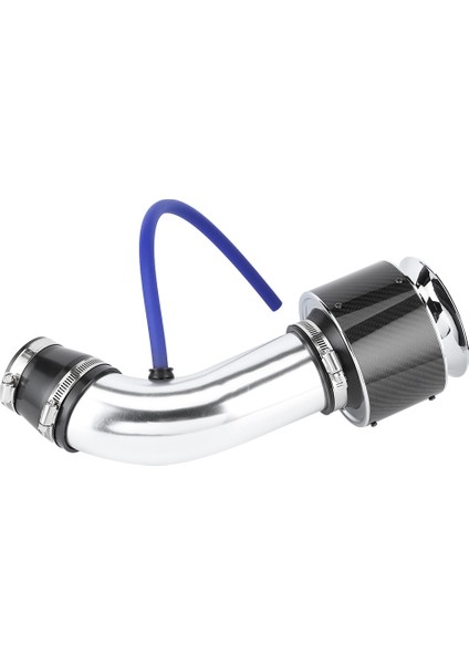 Karbon Fiber Stil Araba Soğuk Hava Girişi Filtre Alüminyum Boru Kiti 76MM 3in Evrensel Kiti(Küçük Boy Gümüş Alüminyum Tüp ) (Yurt Dışından) fırsatları