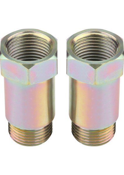 2 Adet 45MM M18 * 1.5 O2 Oksijen Sensörü Genişletici Uzatma Spacer Tar Adaptörü Sarı (Yurt Dışından)