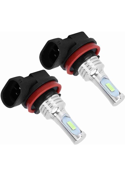 2 Adet H8/H11 80 W 8000 K LED Sis Ampul Lamba Buz BLUE12-24V Evrensel (Yurt Dışından) modelleri