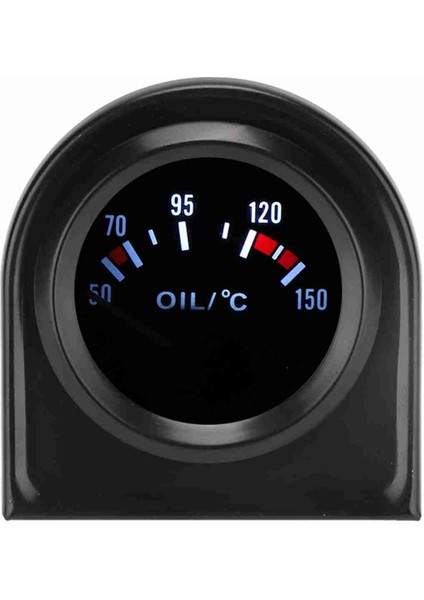 2 Inç 52MM LED Işık Araba Pointer Yağ Sıcaklığı Sıcaklık Göstergesi 50-150℃ (Yurt Dışından) fiyatları