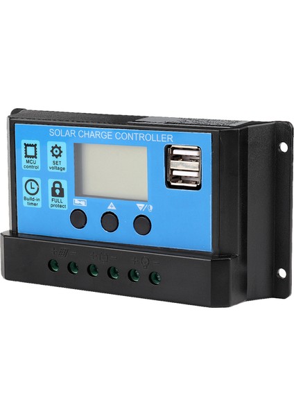 60A 12 V 24 V Oto Solar Şarj Regülatörü Pwm Denetleyici (60A) (Yurt Dışından)