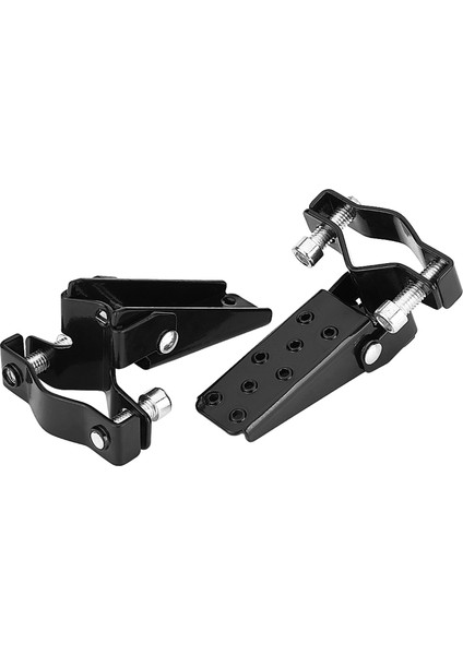 Siyah Şık Metal Motosiklet Motosiklet Çerçeve Ayak Kazıklar Dayanakları Pedallar (Yurt Dışından) fırsatları