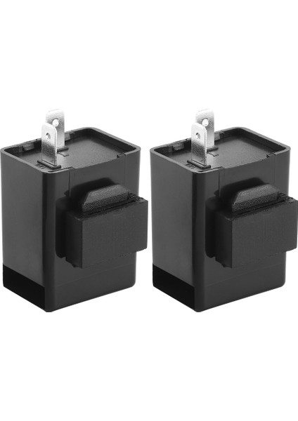 Çift 12V 2-Pin Motosiklet Ayarlanabilir Flaşör Rölesi LED Sinyal Lambası Hız Kontrolü Scooter Atv Için (Yurt Dışından)