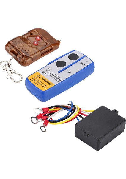 12V 50FT Evrensel Kablosuz Vinç Uzaktan Kumanda Kontrol Kiti Araba Kamyon Için (Yurt Dışından) fiyatları