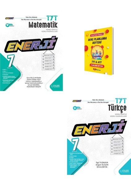 Tyt Matematik ve Türkçe Konu Özetli Soru Fasikülleri + Planlama Defteri
