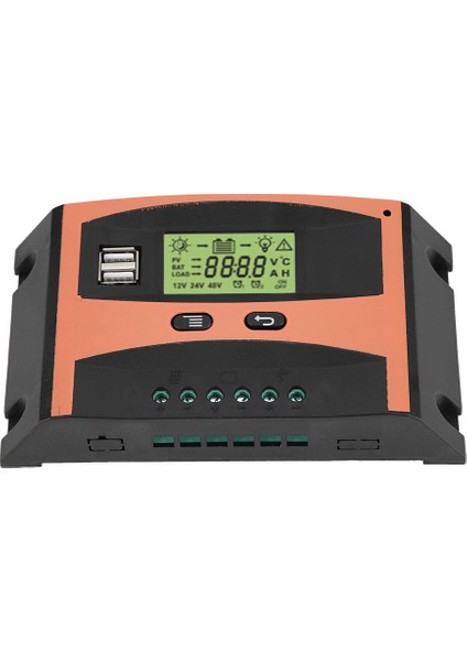 12 V / 24 V Mppt Güneş Panelı Regülatörü LCD Ekran Otomatik Pil Denetleyicisi 50A (Yurt Dışından) fiyatları