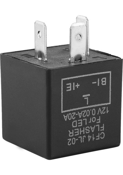 Dönüş Sinyali Göstergesi 12V 3pins Ayarlanabilir LED Flaşör Rölesi Düzeltme Flaşör Göstergesi CF14 (Yurt Dışından) modelleri