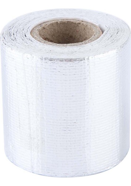 5 M * 5 cm Araba Alüminyum Folyo Yapıştırıcı Yansıtıcı Isı Kalkanı Wrap Bant (Gümüş) (Yurt Dışından)