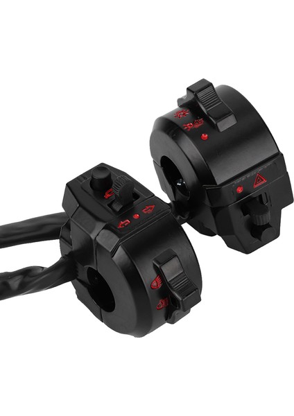 2 Adet Motosiklet Sol Sağ Boynuz Kolu Başlangıç Anahtar Tertibatı Için Fit ZJ125 CG125 125CC (Yurt Dışından) fırsatları