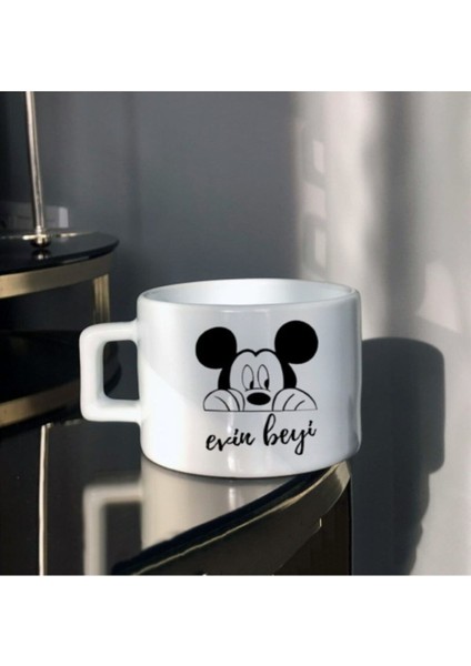 Sevimli Tasarımlı Beyaz Çay ve Kahve Fincanı, Keyifli Içim Deneyimi Için Ideal