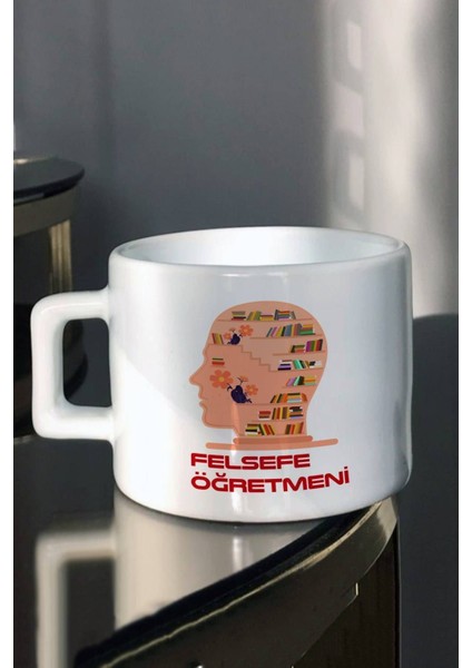 Özel Tasarım 24 Kasım Felsefe Öğretmenleri Için Çay-Kahve Fincanı