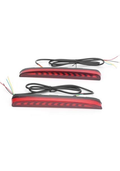 2 Adet LED Arka Tampon Işık Fren Park Lambası Dönme Sinyali Honda Civic Type R Hatchback 2017-2021RED (Yurt Dışından) modelleri