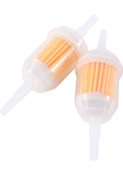 2x Evrensel Araba Motoru Benzinli Inline Boru Yeniden Kullanılabilir Yakit Filtresi 6 8mm Hortum (Yurt Dışından)