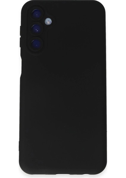 Samsung Galaxy M14 5g Kılıf Nano Içi Kadife Silikon - Siyah Svlrs