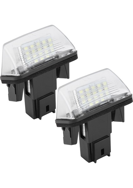 2 Adet 18 LED Sol ve Sağ Araba Lisansı Plaka Işık Lambası Citroen C3 2002-2009 (Yurt Dışından)