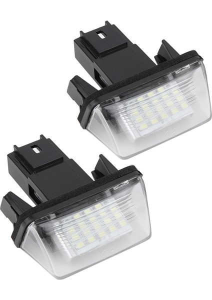 2 Adet 18 LED Sol ve Sağ Araba Lisansı Plaka Işık Lambası Citroen C3 2002-2009 (Yurt Dışından)