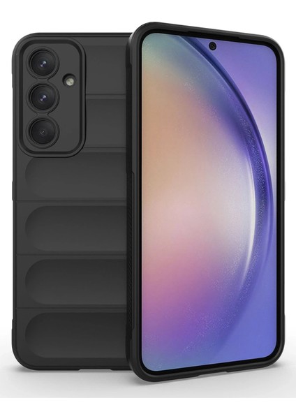 Samsung Galaxy M14 5g Kılıf Optimum Silikon - Siyah Svlrs