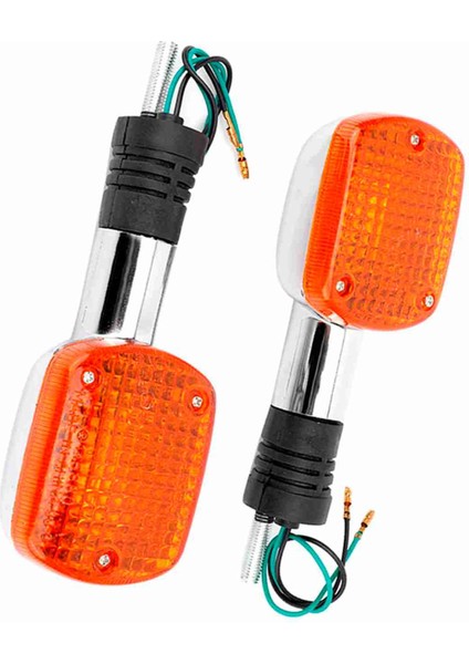 Honda 8mm Için Bir Çift Motosiklet Dönüş Sinyal Gösterge Işığı (Yurt Dışından) fırsatları