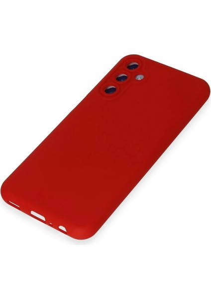 Samsung Galaxy M14 5g Kılıf Nano Içi Kadife Silikon - Kırmızı Svlrs fırsatları
