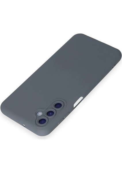 Samsung Galaxy M14 5g Kılıf Nano Içi Kadife Silikon - Gri Svlrs modelleri