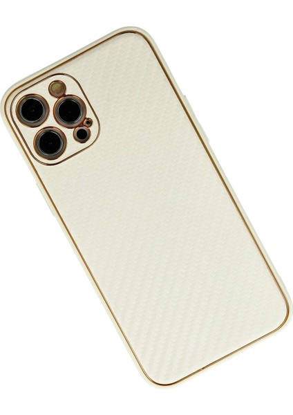 Iphone 12 Pro Kılıf Coco Karbon Silikon - Beyaz Svlrs modelleri