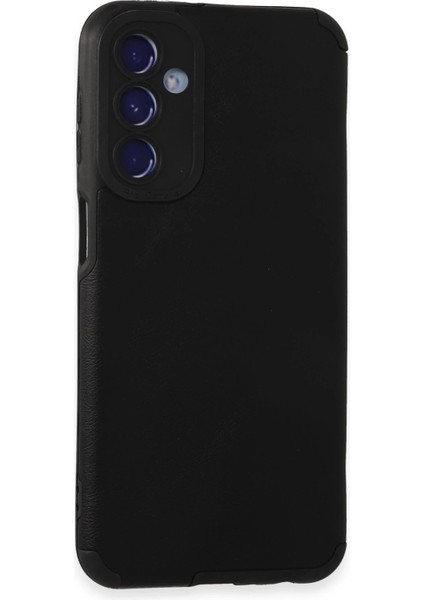 Samsung Galaxy M34 5g Kılıf Loop Deri Silikon - Siyah Svlrs