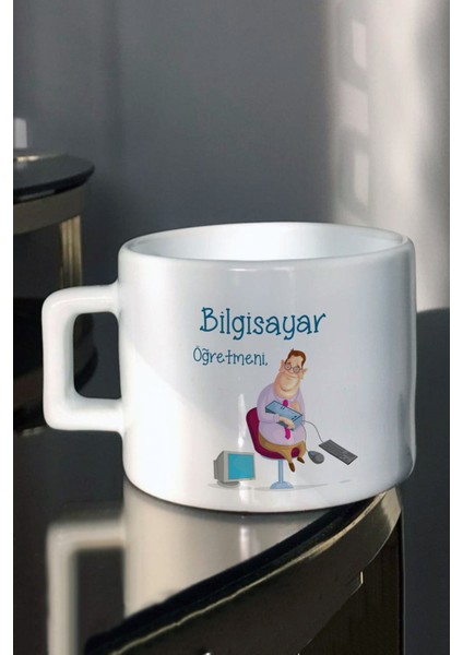 Özel Tasarımlı 24 Kasım Erkek Öğretmenler Için Fincan, Beyaz