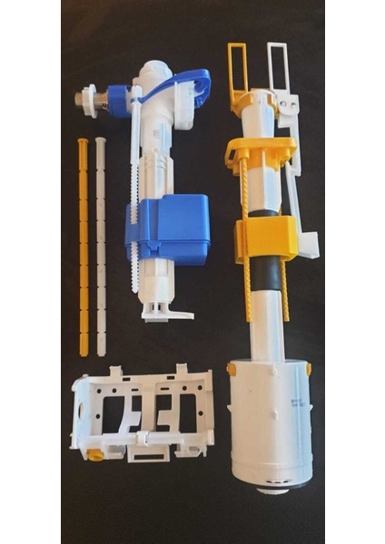 Kale Rapid Gömme Rezervuar 3/8 Komple Set Tamir Takımı Komple Iç Takım 40CM Set