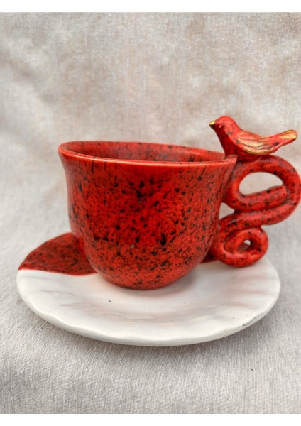 Kırmızı Çay Takımı, Şık ve Kullanışlı Ev Dekoru Için Ideal Seçim