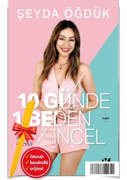 Alfa Kalem+10 Günde 1 Beden Incel (Şeyda Öğdük)-Yeni Doğan Kitap