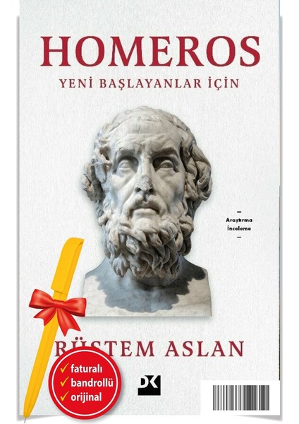 Alfa Kalem+Homeros - Yeni Başlayanlar Için (Rüstem Aslan)-Yeni Doğan Kitap