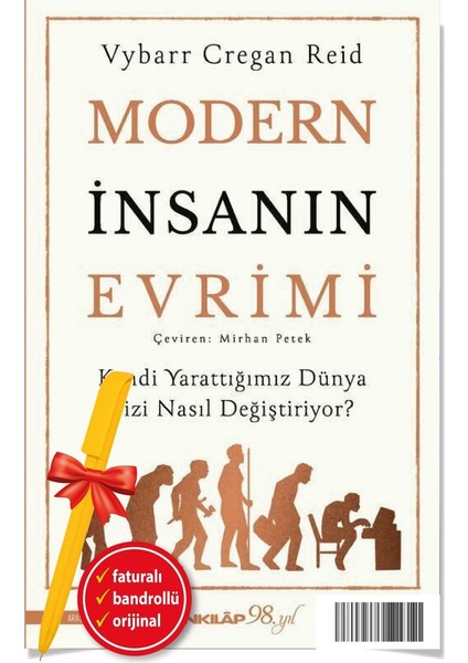 Alfa Kalem+Modern Insanın Evrimi (Vybarr Cregan Reid)-Yeni Inkılap Kitap