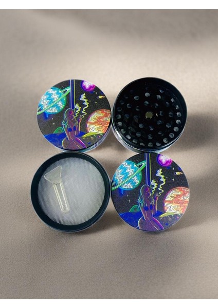 Grinder4 Katmanlı Baharat Öğütücü Değirmen Kamp Baharat Öğütücü fiyatları