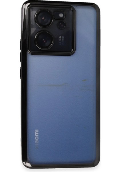 Xiaomi Mi 13T Kılıf Razer Lensli Silikon - Siyah Svlrs