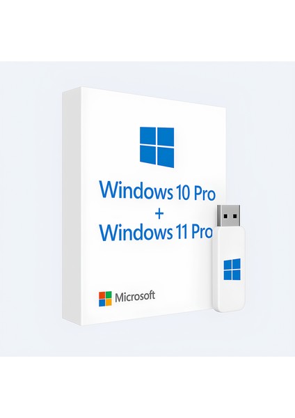 Windows 10 ve 11 Bootable USB & Windows 10 ve 11 Pro Dijital Lisans Anahtarı