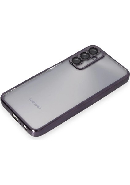 Samsung Galaxy A05S Kılıf Razer Lensli Silikon - Mor Svlrs fırsatları