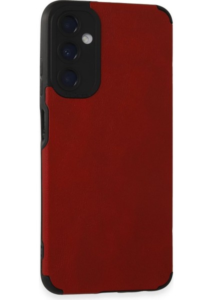 Samsung Galaxy A05S Kılıf Loop Deri Silikon - Kırmızı Svlrs
