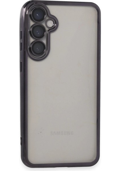 Samsung Galaxy S23 Fe Kılıf Razer Lensli Silikon - Mor Svlrs